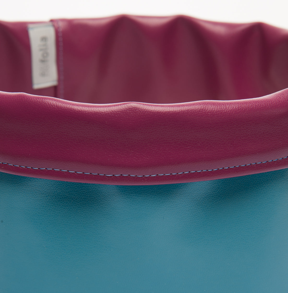 Cache-pot doubleface Azzurro/Ciclamino